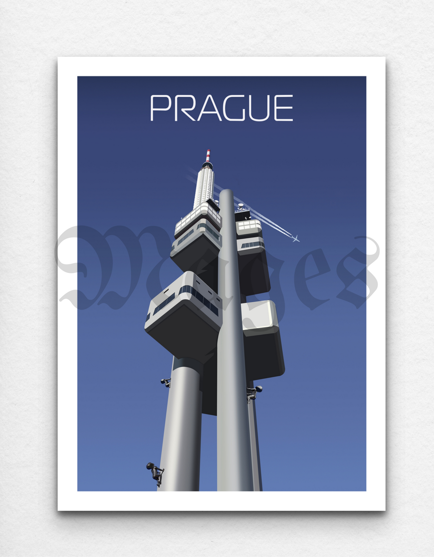 Poster Zizkov Tower