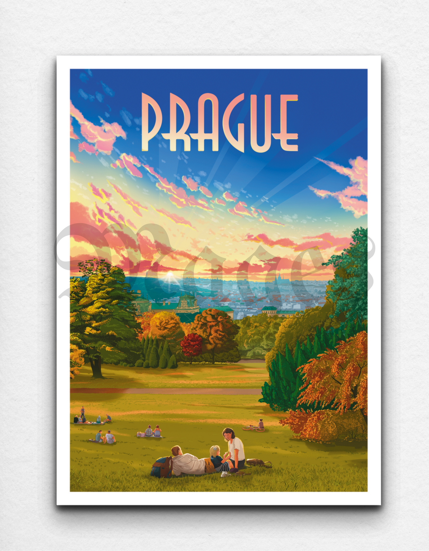 Poster Riegrovy Sady