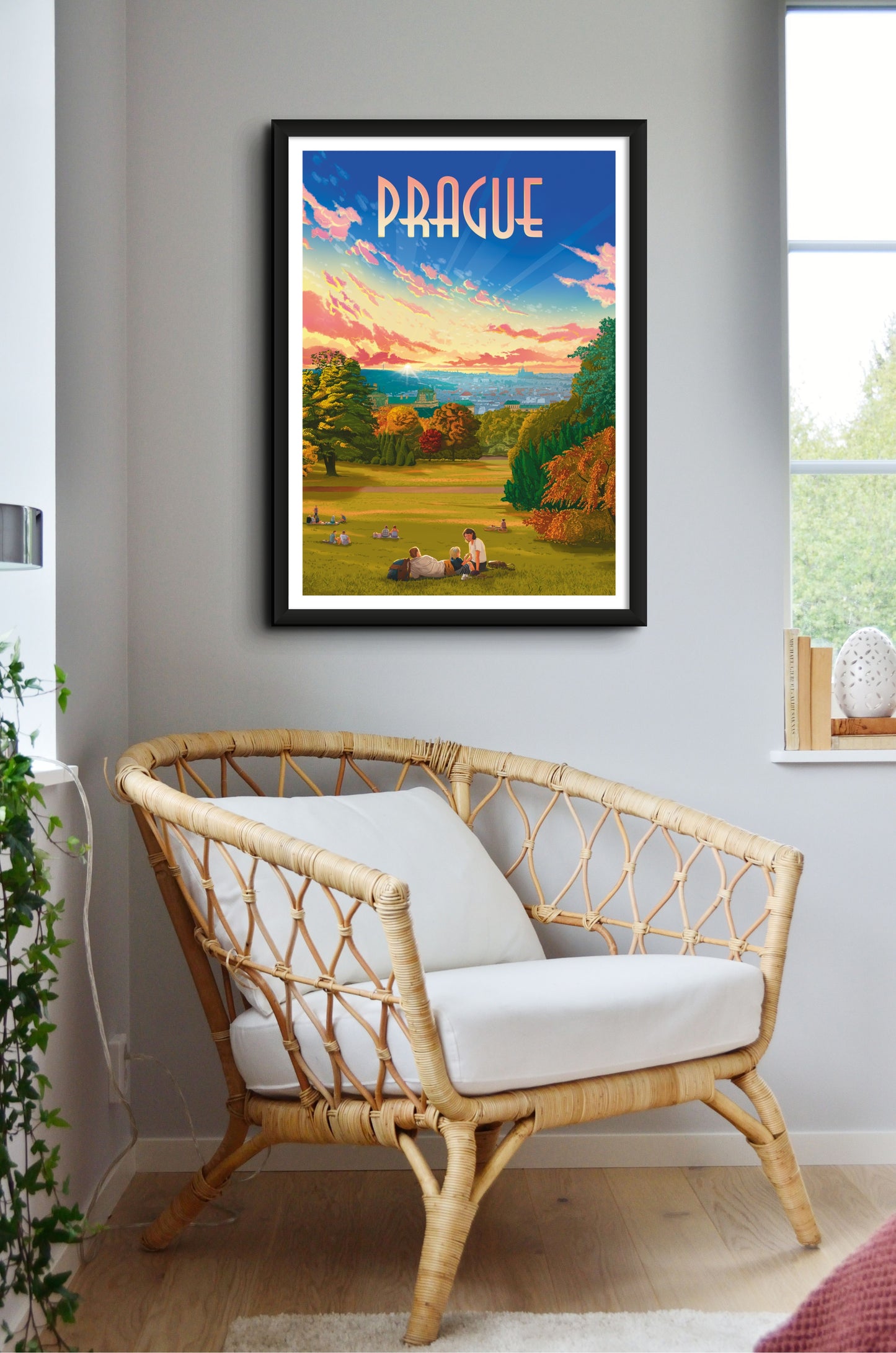 Poster Riegrovy Sady