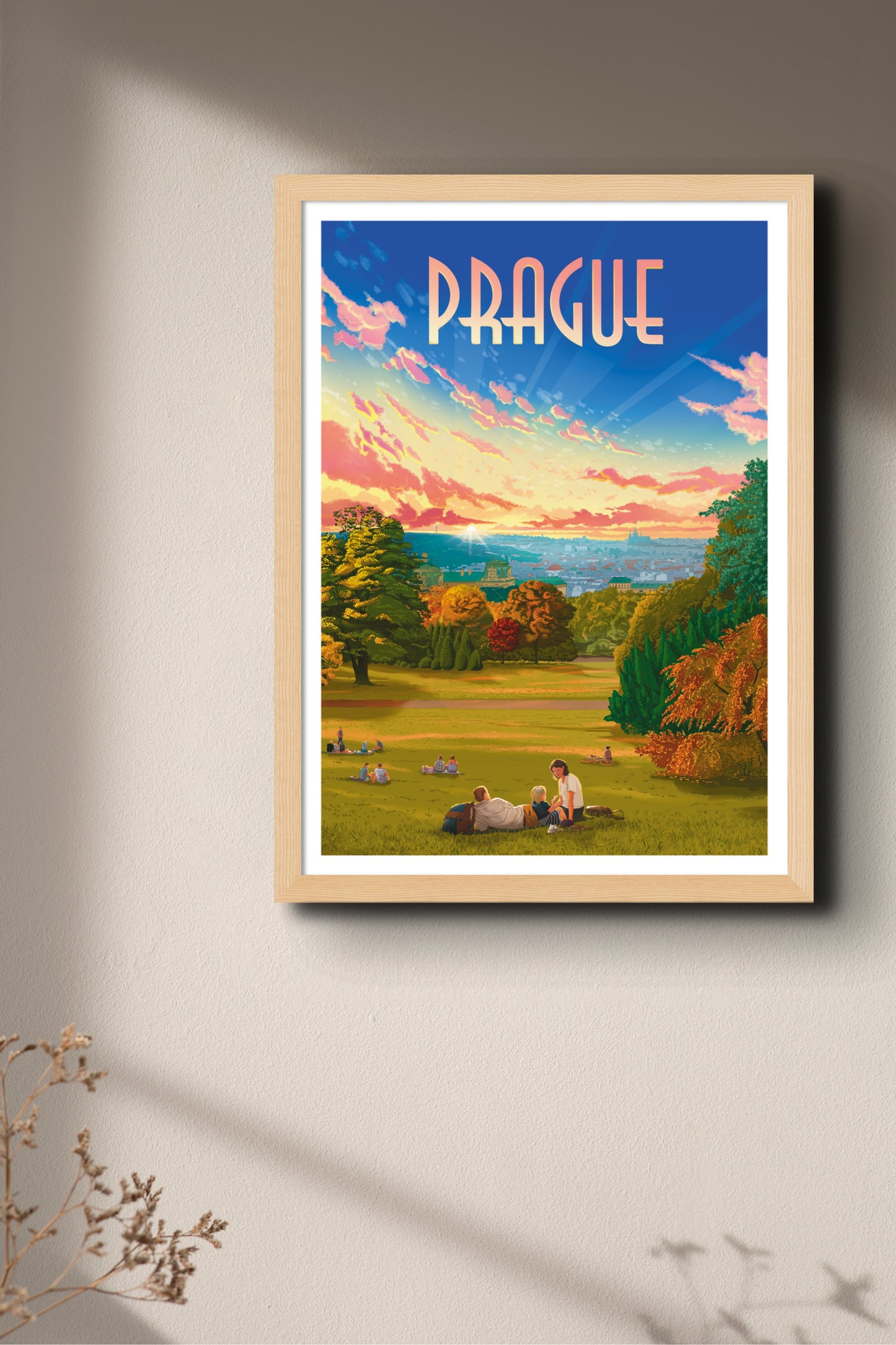 Poster Riegrovy Sady