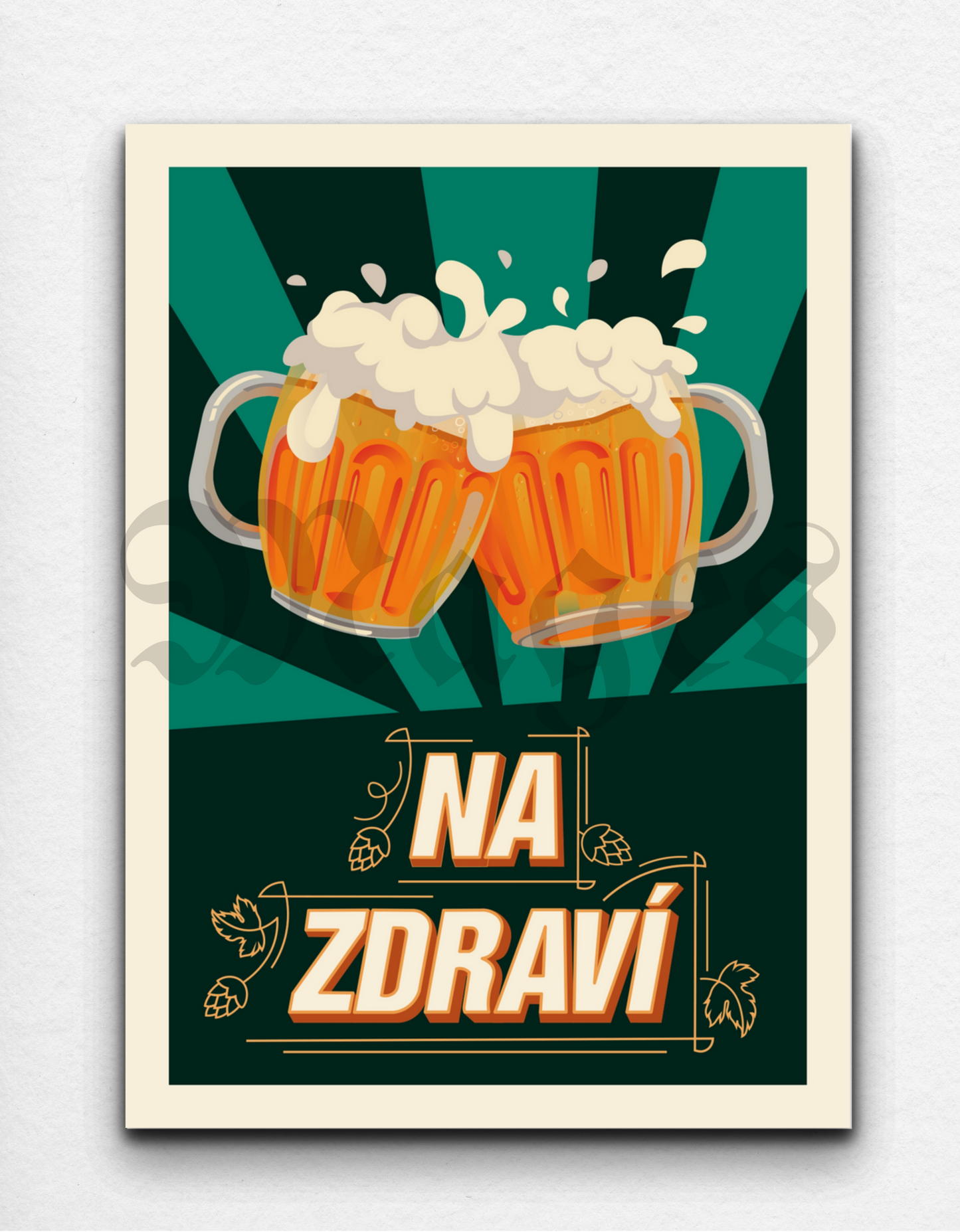 Poster "Na Zdraví"