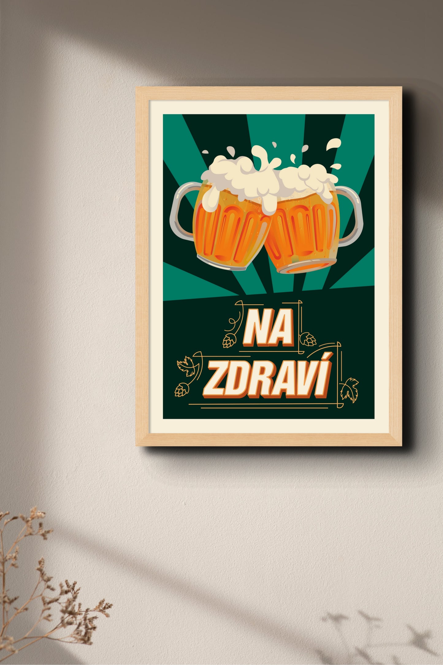 Poster "Na Zdraví"
