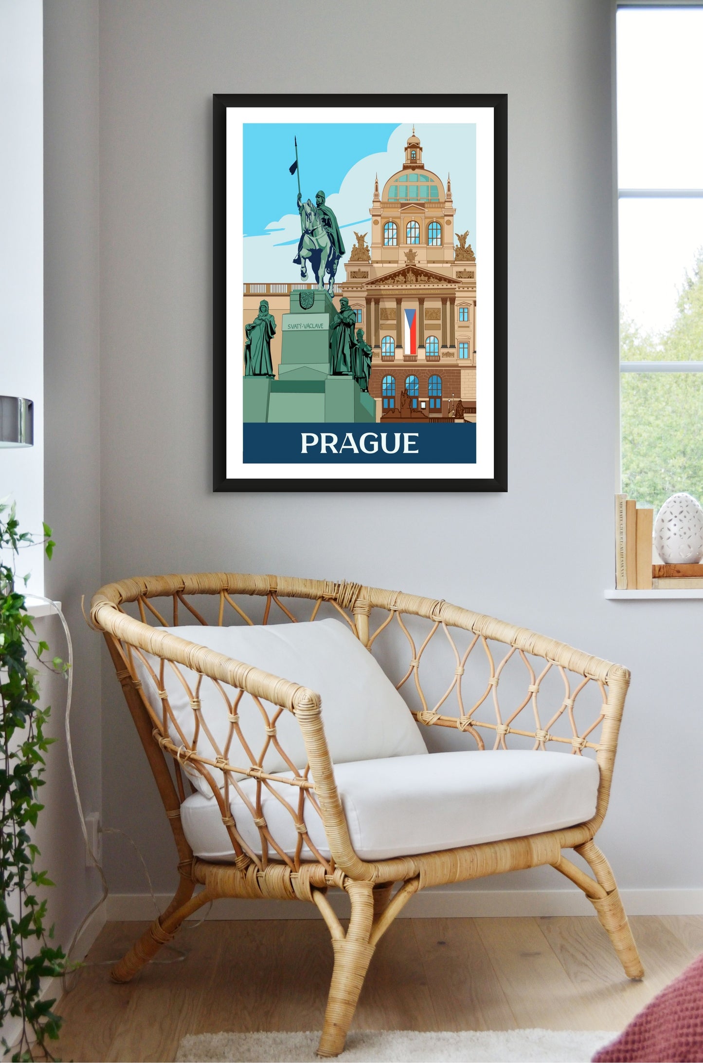 Poster Wenceslas Square