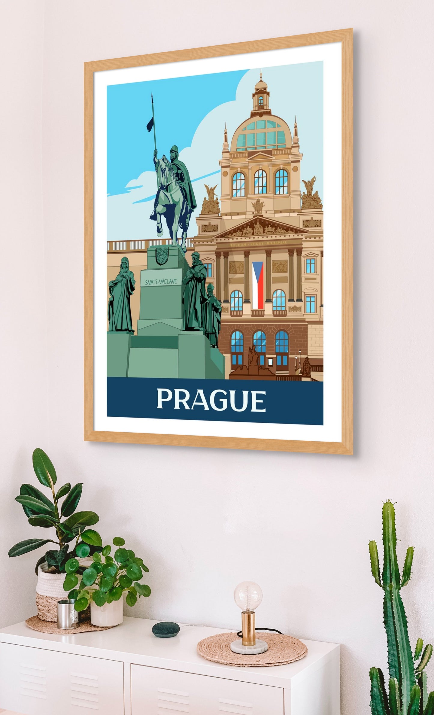 Poster Wenceslas Square