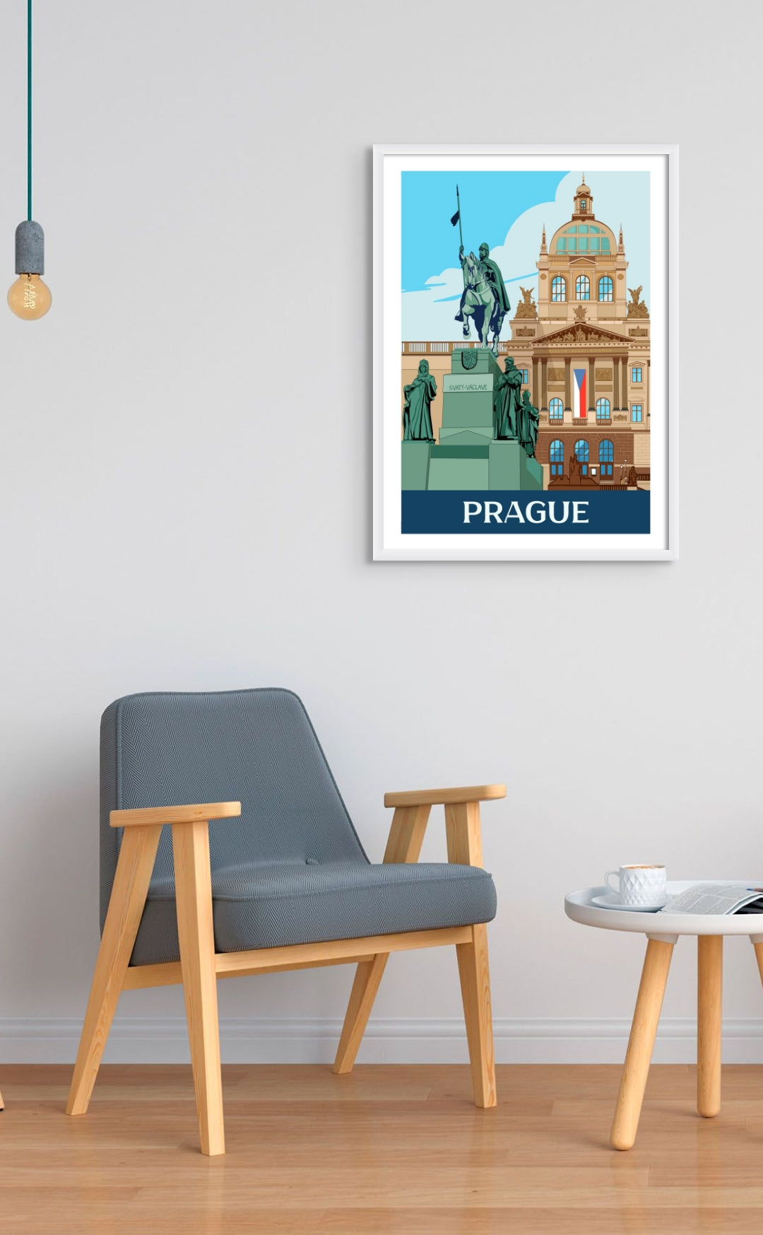 Poster Wenceslas Square