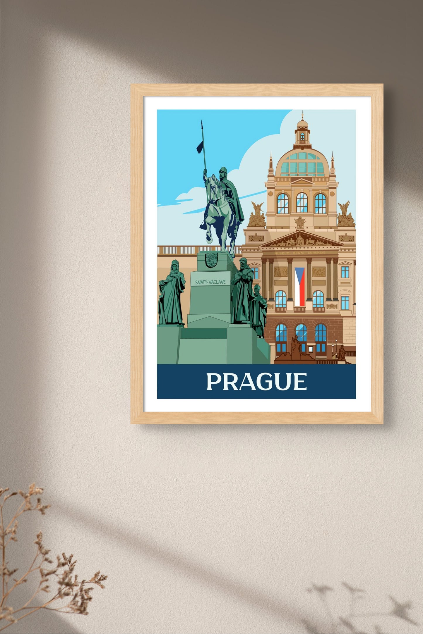 Poster Wenceslas Square