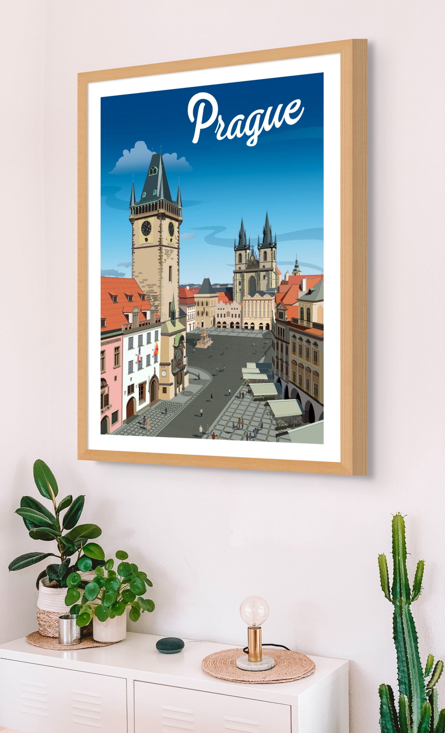 Poster Old Town Square