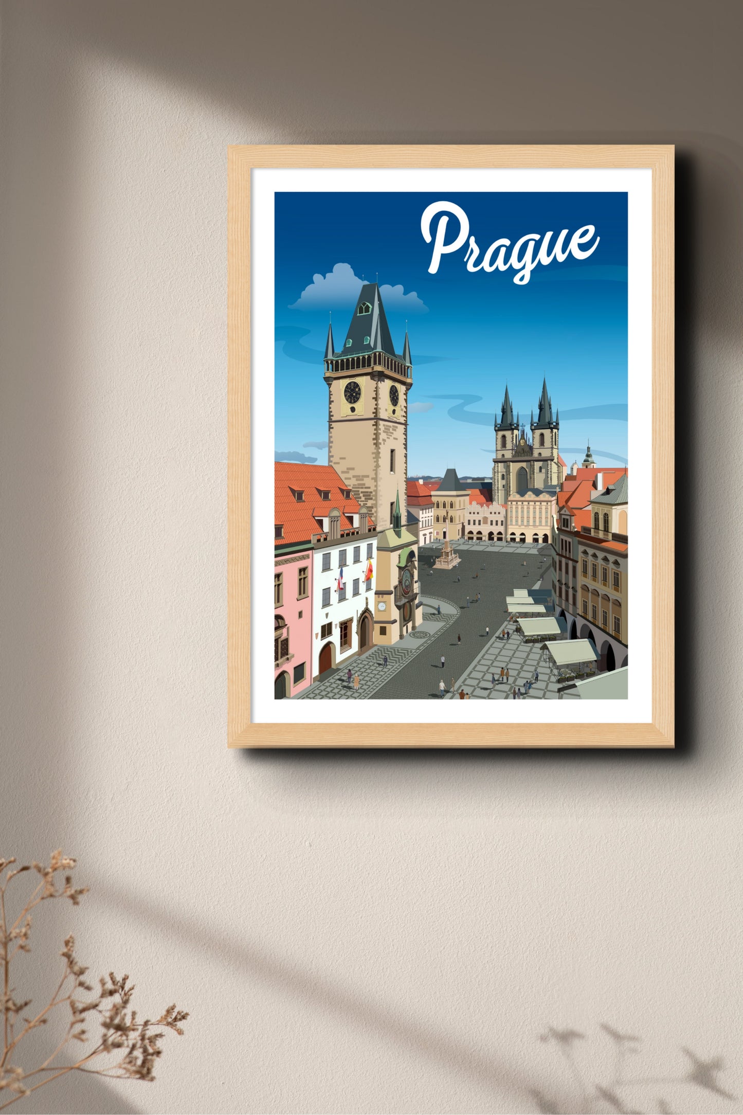 Poster Old Town Square