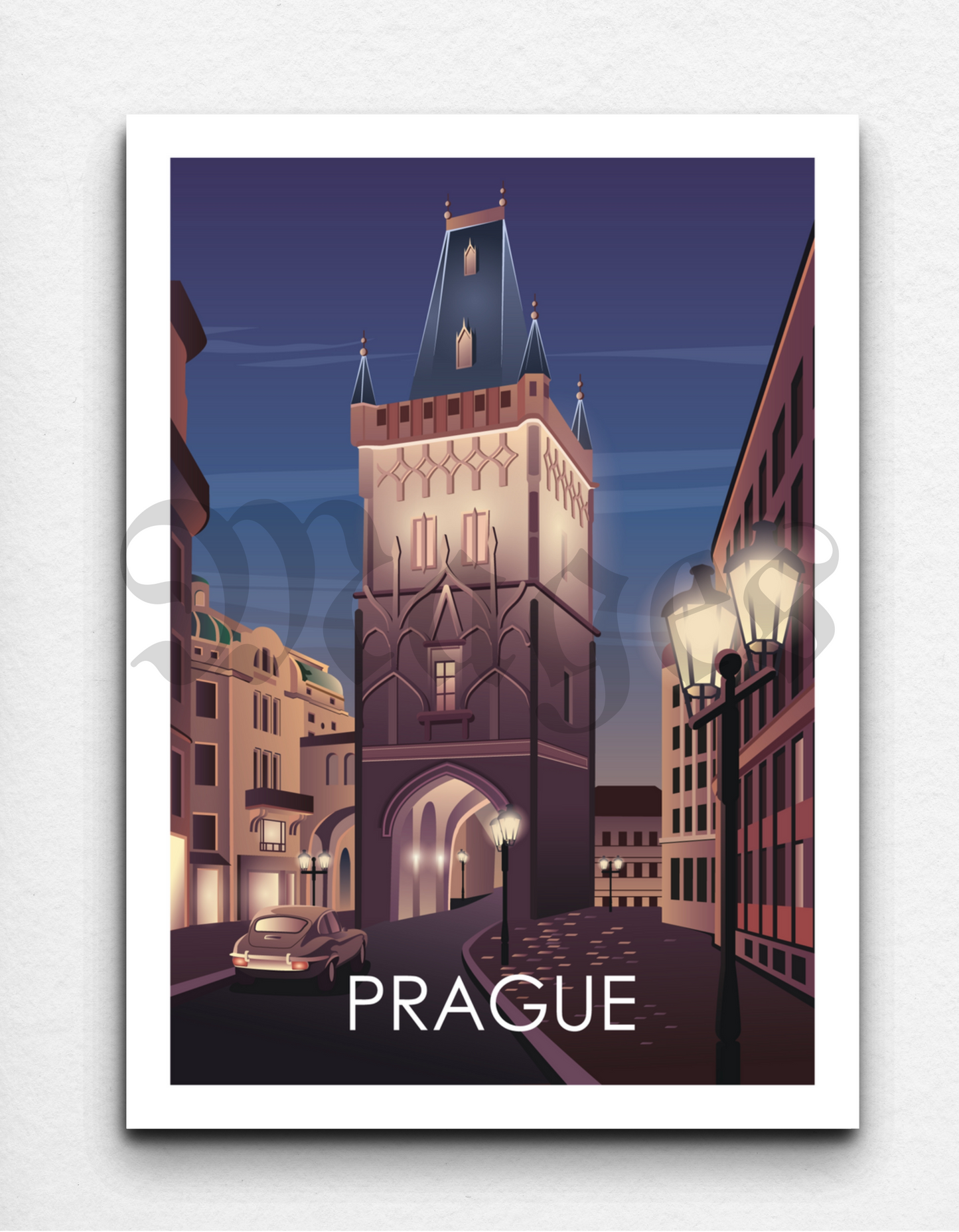 Poster Powder Tower