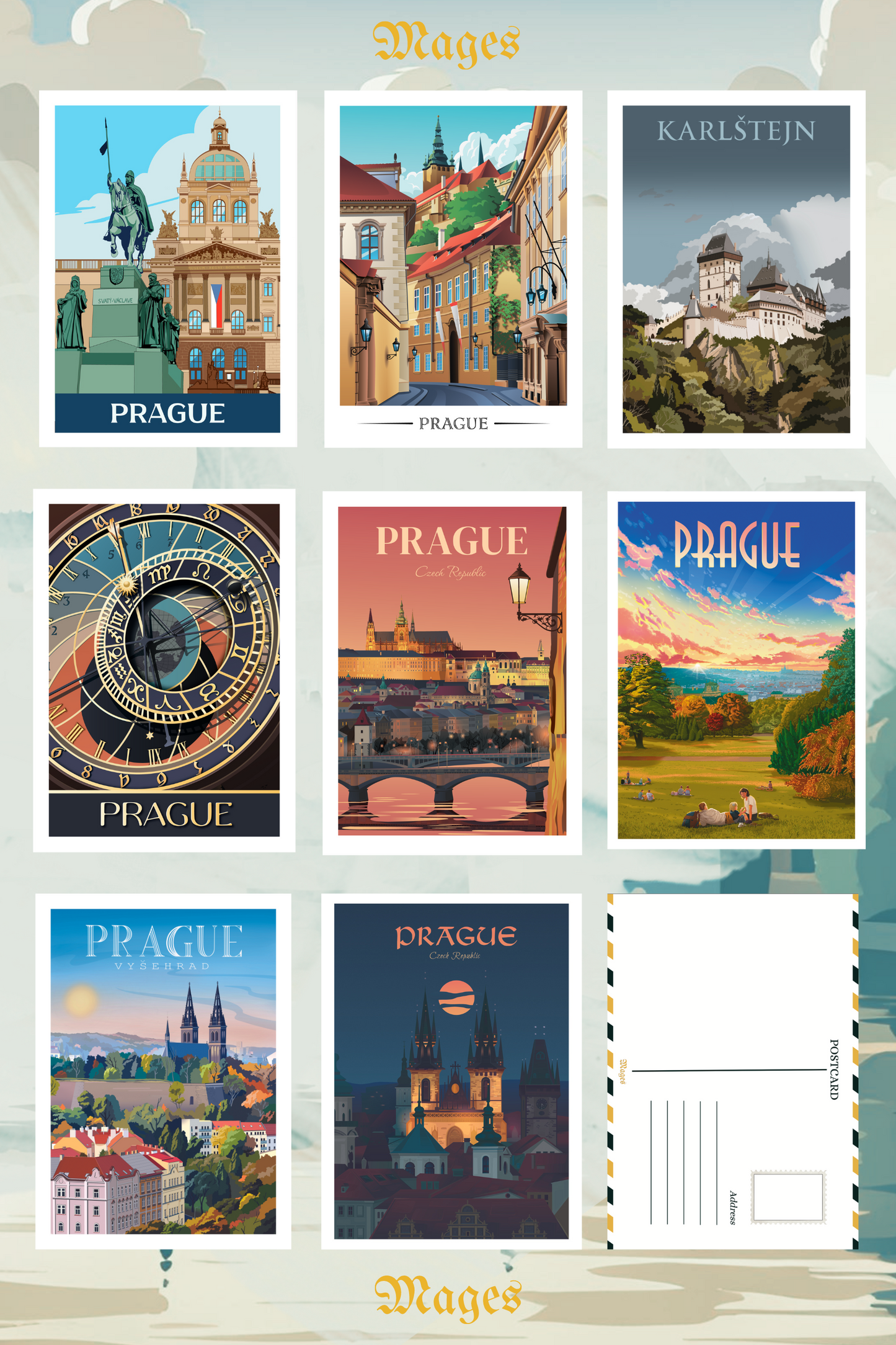 Postcard collection №4