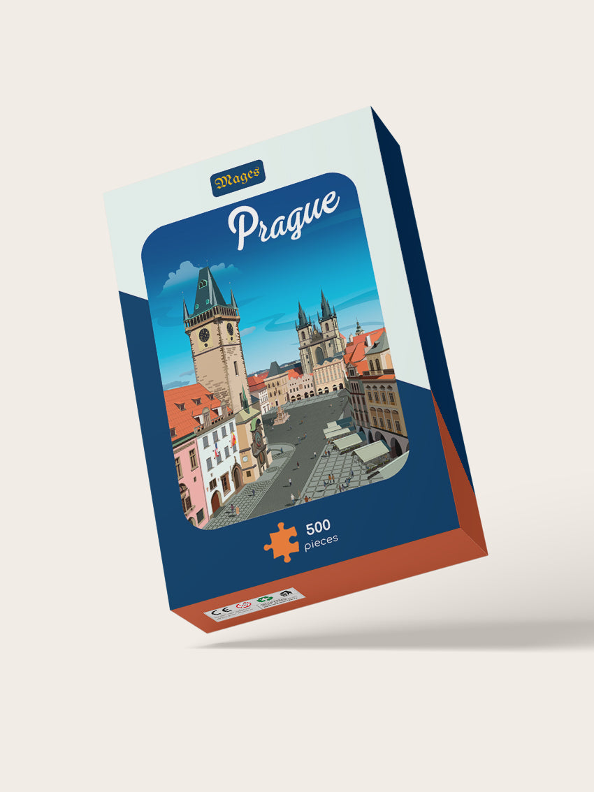 Puzzle 500 piece - Old Town Square