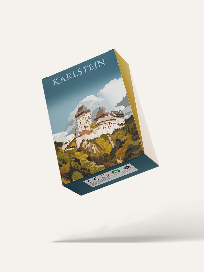 Puzzle 54 piece - Karlstejn Castle