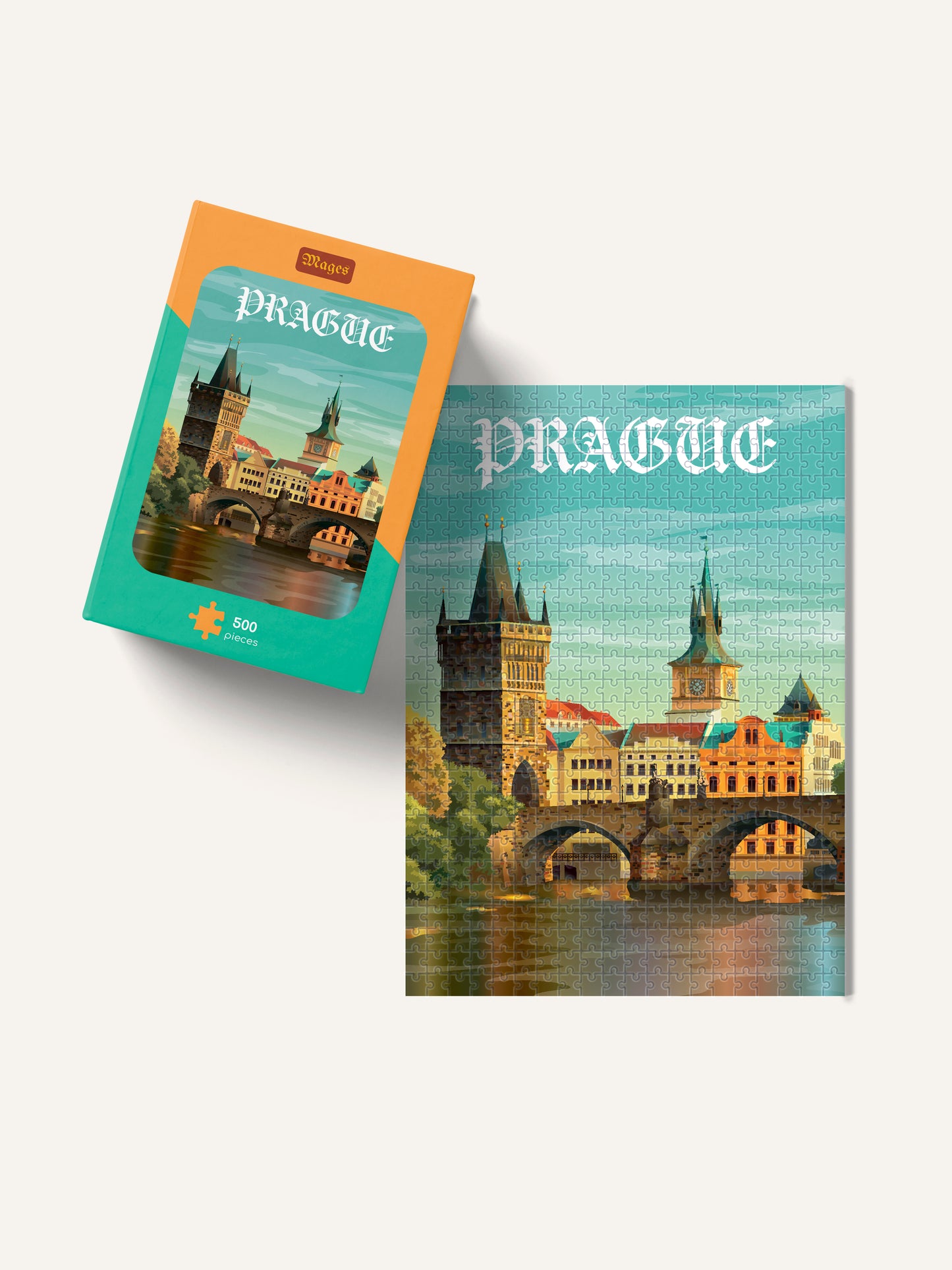 Puzzle 500 piece - Charles Bridge