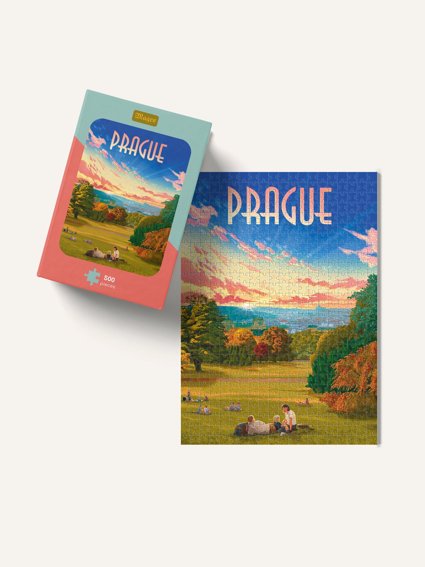 Puzzle 500 piece - Riegrovy Sady