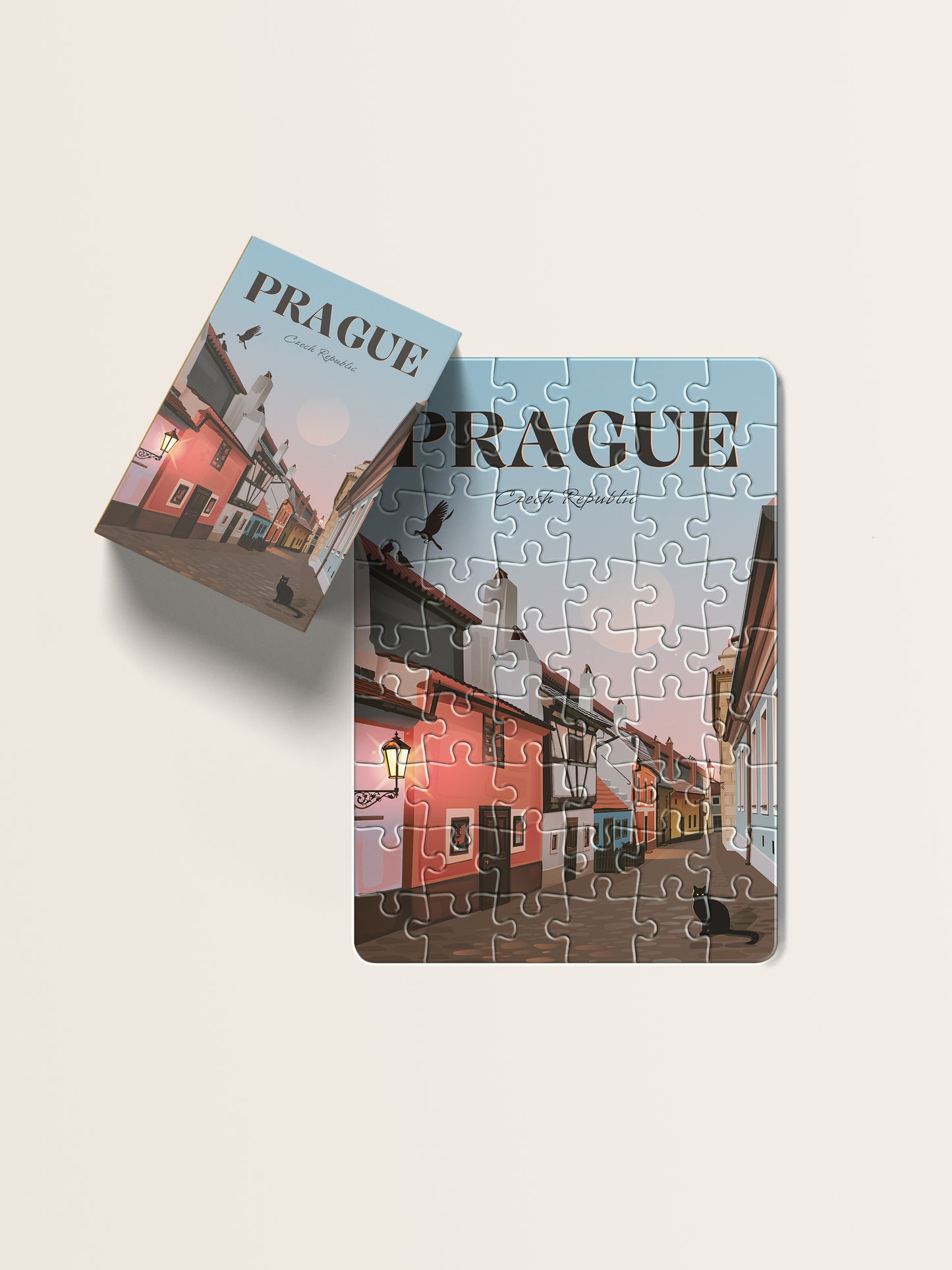 Puzzle 54 piece - Golden Lane