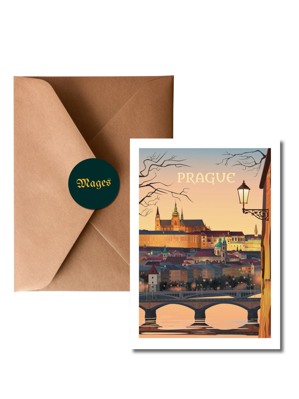 Postcard Prague Castle