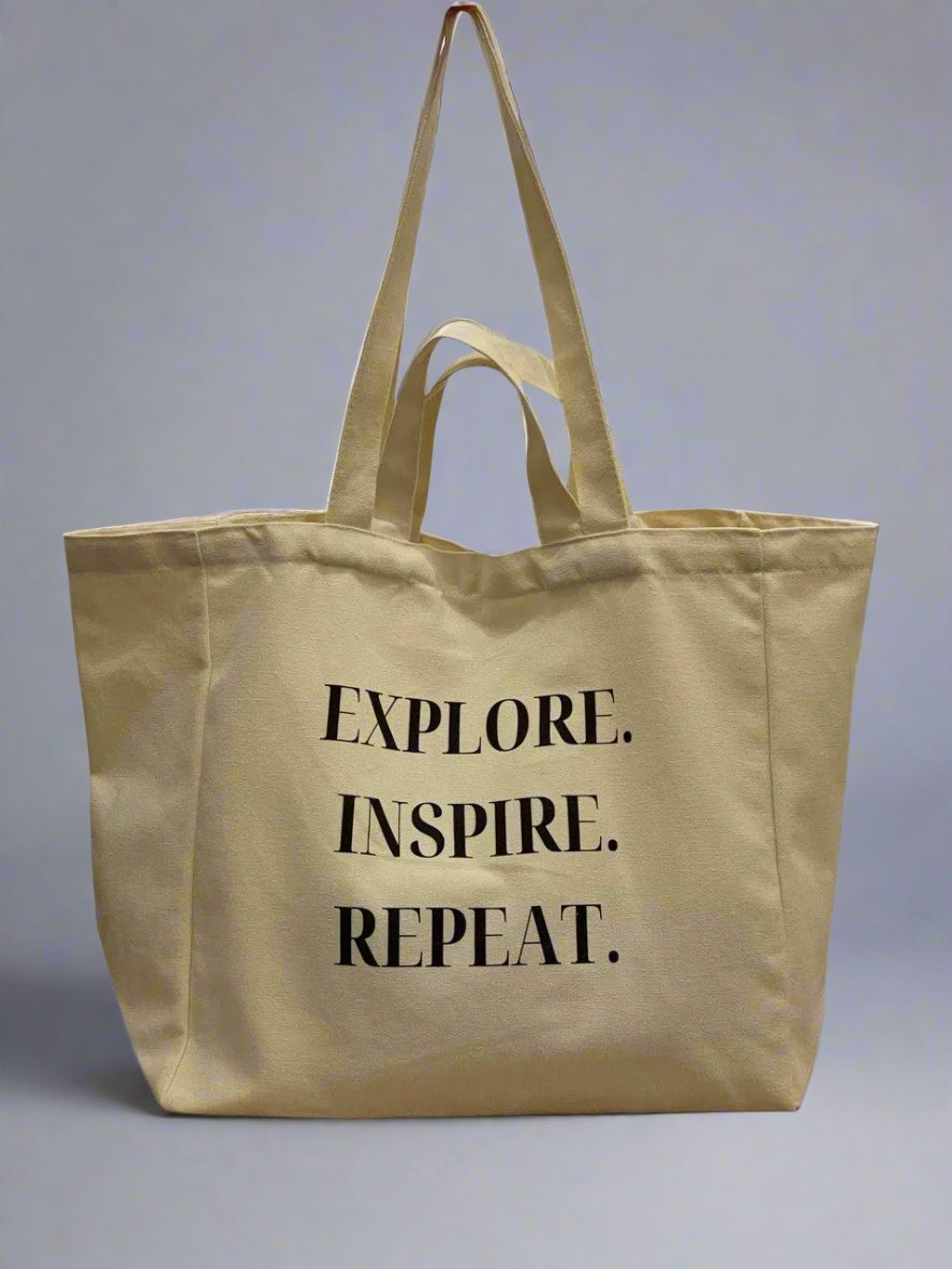 Tote Bag - EXPLORE INSPIRE REPEAT